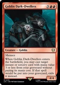 Goblin Dark-Dwellers from Commander: The Lord of the Rings: Tales of Middle-earth