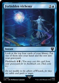 Forbidden Alchemy from Commander: The Lord of the Rings: Tales of Middle-earth