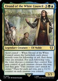 Elrond of the White Council from Commander: The Lord of the Rings: Tales of Middle-earth