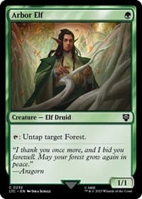 Arbor Elf from Commander: The Lord of the Rings: Tales of Middle-earth