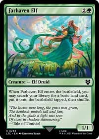 Farhaven Elf from Commander: The Lord of the Rings: Tales of Middle-earth