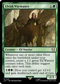 Elvish Warmaster from Commander: The Lord of the Rings: Tales of Middle-earth