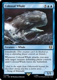 Colossal Whale from Commander: The Lord of the Rings: Tales of Middle-earth