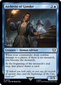 Archivist of Gondor from Commander: The Lord of the Rings: Tales of Middle-earth