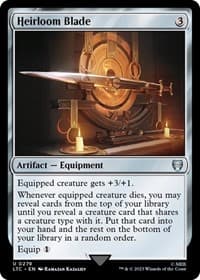 Heirloom Blade from Commander: The Lord of the Rings: Tales of Middle-earth