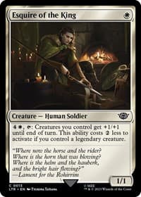 Esquire of the King from Universes Beyond: The Lord of the Rings: Tales of Middle-earth