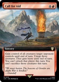 Call for Aid (Extended Art) from Commander: The Lord of the Rings: Tales of Middle-earth
