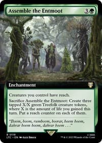 Assemble the Entmoot (Extended Art) from Commander: The Lord of the Rings: Tales of Middle-earth