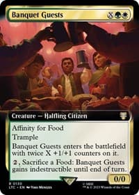 Banquet Guests (Extended Art) from Commander: The Lord of the Rings: Tales of Middle-earth