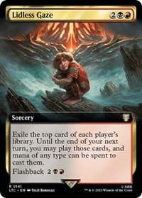 Lidless Gaze (Extended Art) from Commander: The Lord of the Rings: Tales of Middle-earth