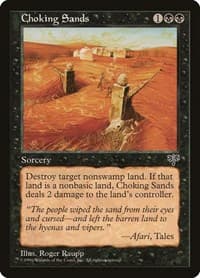 Choking Sands from Mirage