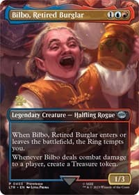 Bilbo, Retired Burglar from Prerelease Cards
