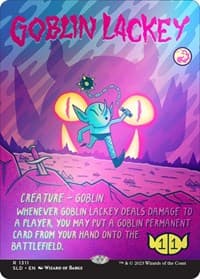 Goblin Lackey (1311) (Rainbow Foil) from Secret Lair Drop Series