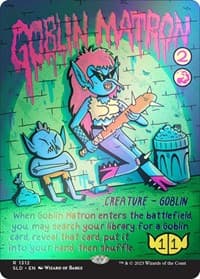 Goblin Matron (Rainbow Foil) from Secret Lair Drop Series