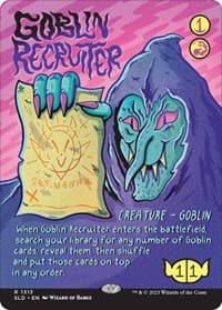 Goblin Recruiter from Secret Lair Drop Series