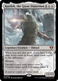 Kozilek, the Great Distortion from Commander Masters
