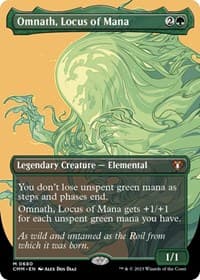 Omnath, Locus of Mana (Borderless) from Commander Masters