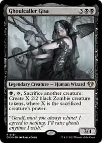 Ghoulcaller Gisa from Commander Masters