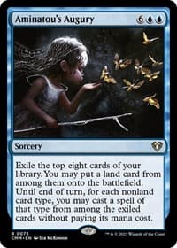 Aminatou's Augury from Commander Masters
