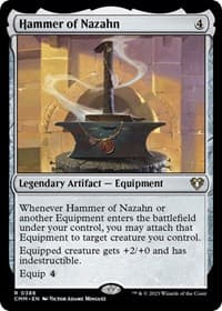 Hammer of Nazahn from Commander Masters