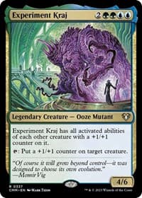 Experiment Kraj from Commander Masters