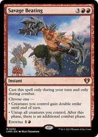 Savage Beating from Commander Masters