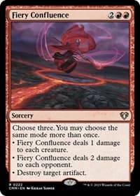 Fiery Confluence from Commander Masters
