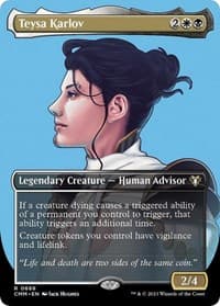 Teysa Karlov (Borderless) from Commander Masters