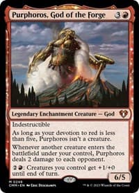 Purphoros, God of the Forge from Commander Masters