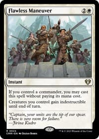 Flawless Maneuver from Commander Masters