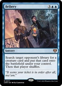 Bribery from Commander Masters