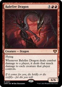 Balefire Dragon from Commander Masters