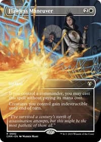 Flawless Maneuver (Borderless) from Commander Masters