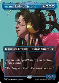 Azami, Lady of Scrolls (Borderless) from Commander Masters