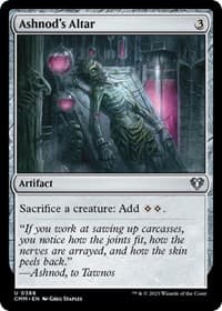 Ashnod's Altar from Commander Masters