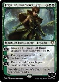 Freyalise, Llanowar's Fury from Commander Masters