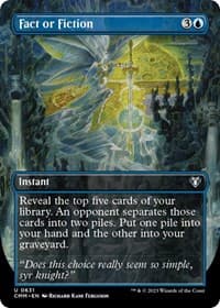 Fact or Fiction (Borderless) from Commander Masters