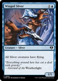 Winged Sliver from Commander Masters
