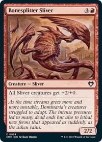 Bonesplitter Sliver from Commander Masters