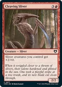 Cleaving Sliver from Commander Masters