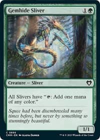 Gemhide Sliver from Commander Masters