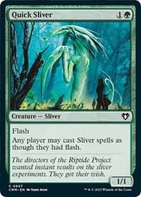 Quick Sliver from Commander Masters