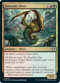 Firewake Sliver from Commander Masters