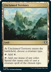 Unclaimed Territory from Commander Masters