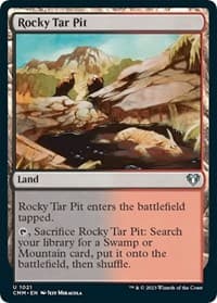 Rocky Tar Pit from Commander Masters