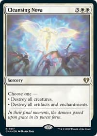 Cleansing Nova from Commander Masters