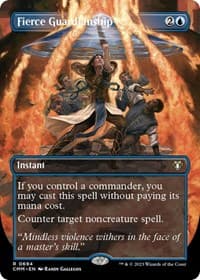Fierce Guardianship (Borderless) from Commander Masters