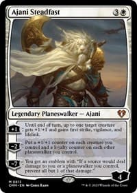Ajani Steadfast from Commander Masters