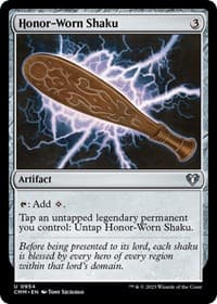 Honor-Worn Shaku from Commander Masters