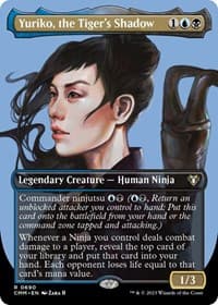 Yuriko, the Tiger's Shadow (Borderless) from Commander Masters